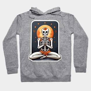 Skeleton Meditating Hoodie